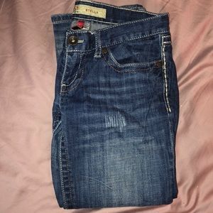 BKE denim flare jeans